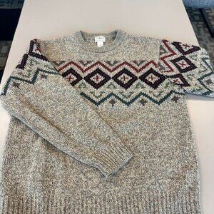 LL Bean Mens Crew Neck Sweater